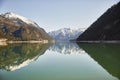 Mountain and lake at Achensee Lake in Austria Ã¢â¬â Stockfoto Royalty Free Stock Photo